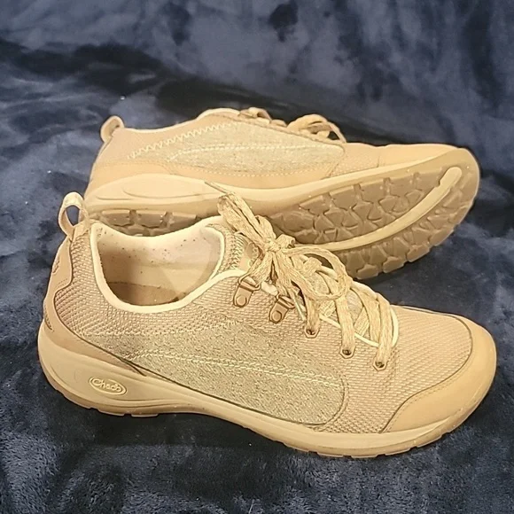 Chaco Women's Tan Athletic Hiking Shoes Sneakers Outdoor Trail Size 11 - Picture 6 of 8